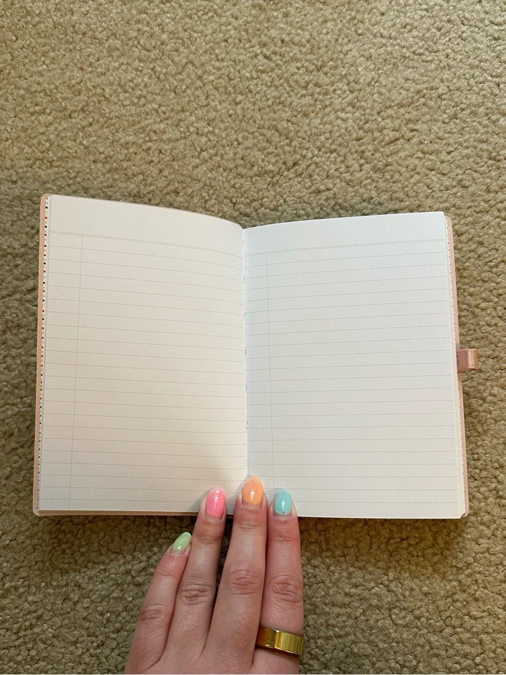 Pink notebook